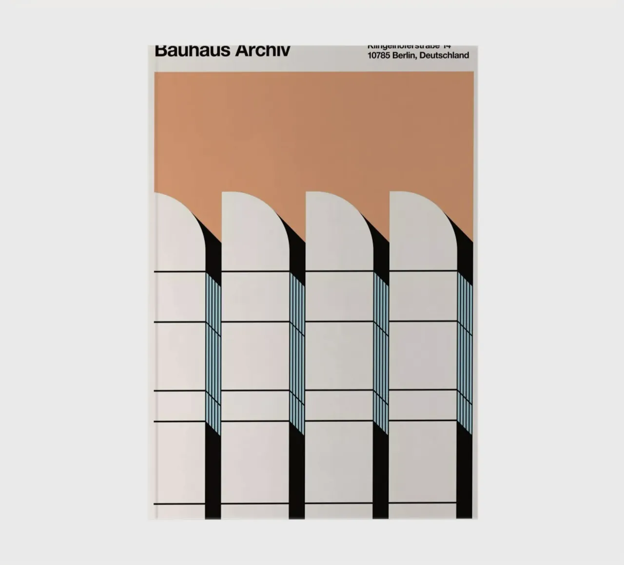 Bauhaus Archiv Print Borders notebook by Florent Bodart