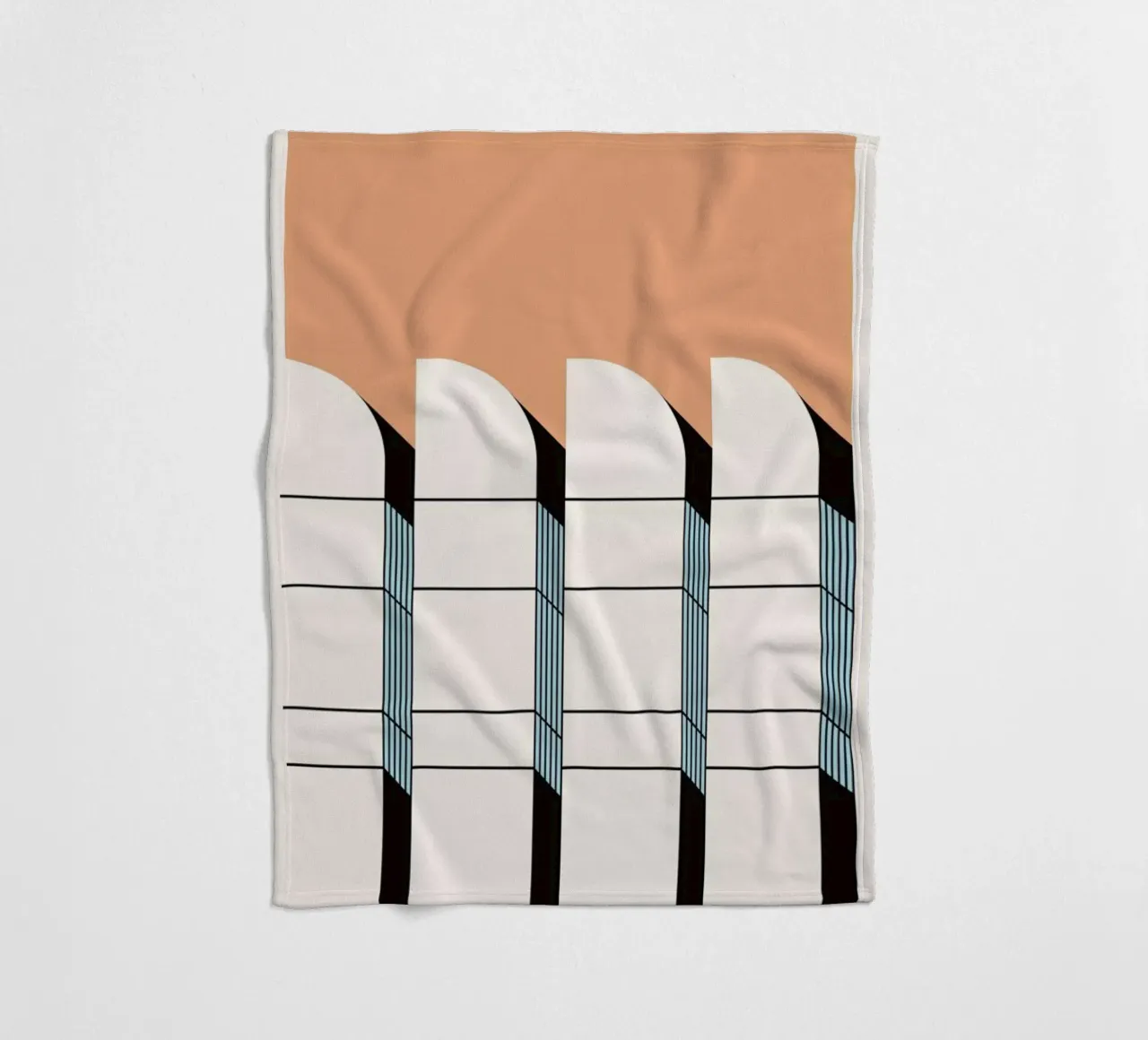Bauhaus Archiv Print Borders coperta in pile da Florent Bodart