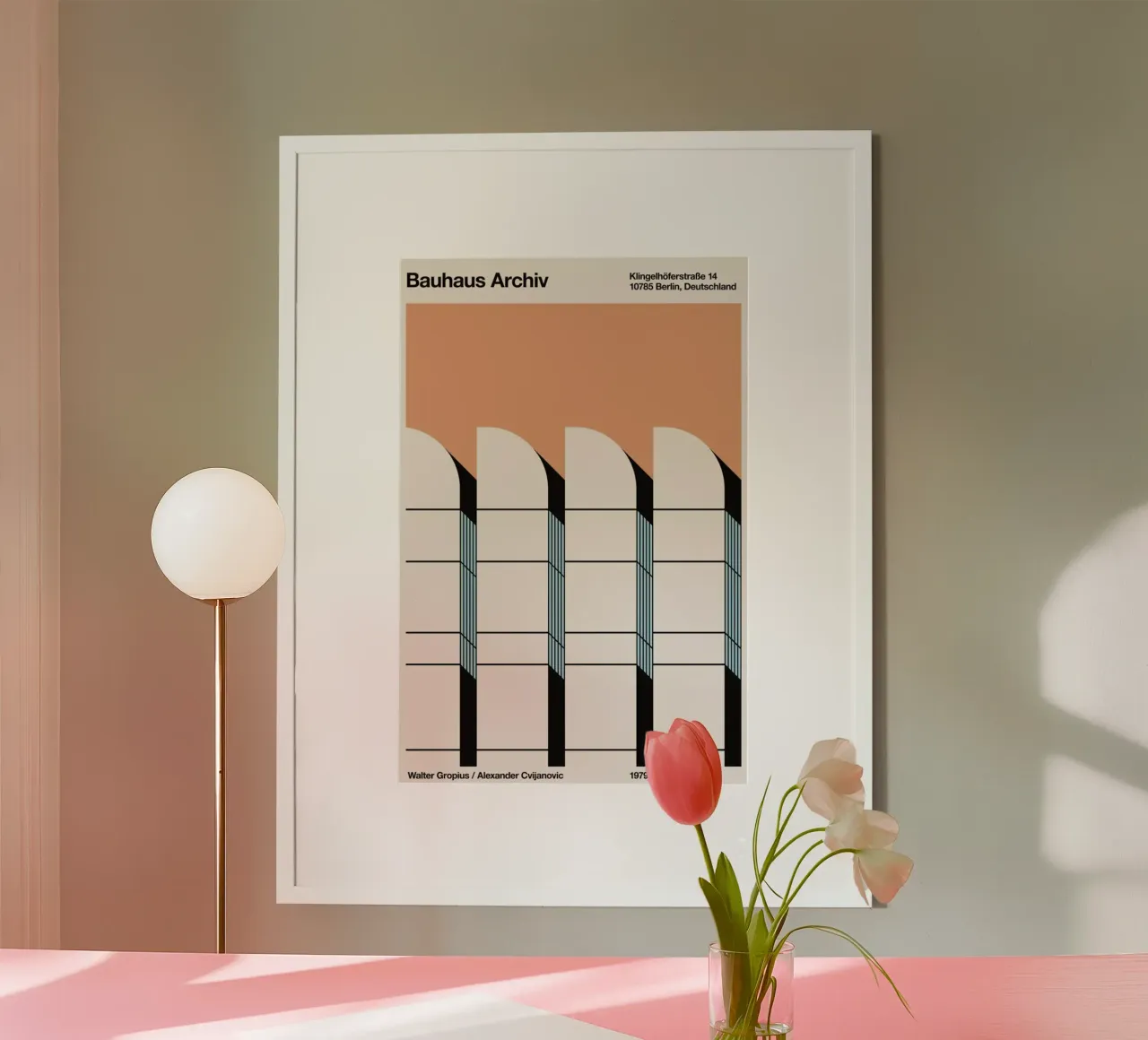 Bauhaus Archiv Print Borders carta hahnemühle da Florent Bodart