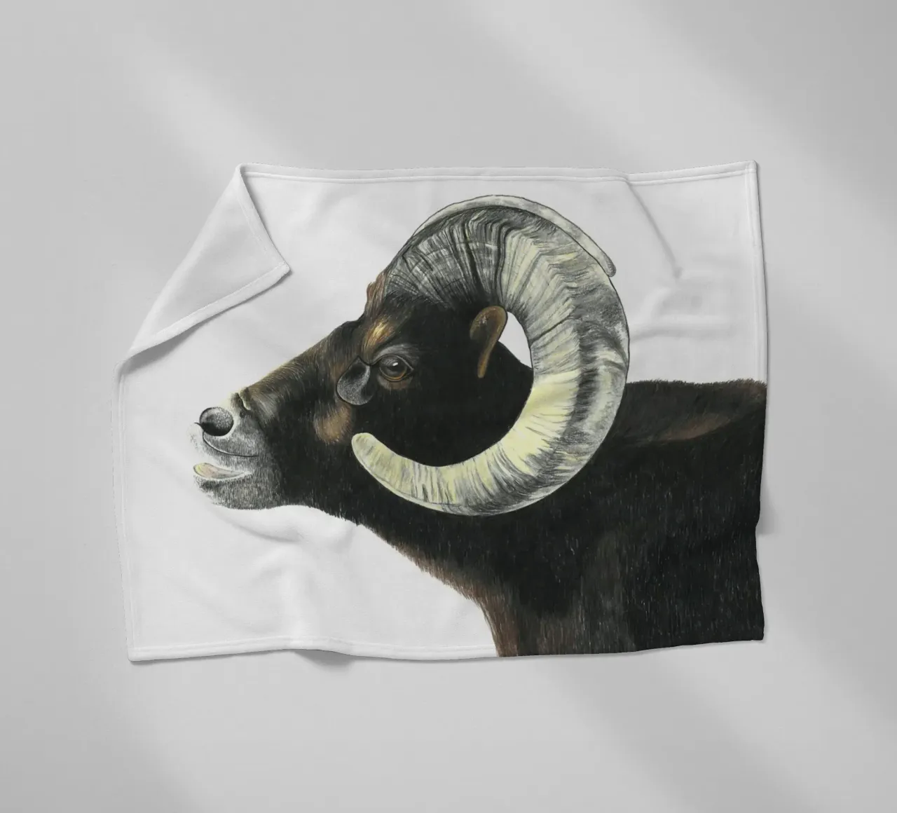 Widder Fleecedecke von PENCILS & TALES