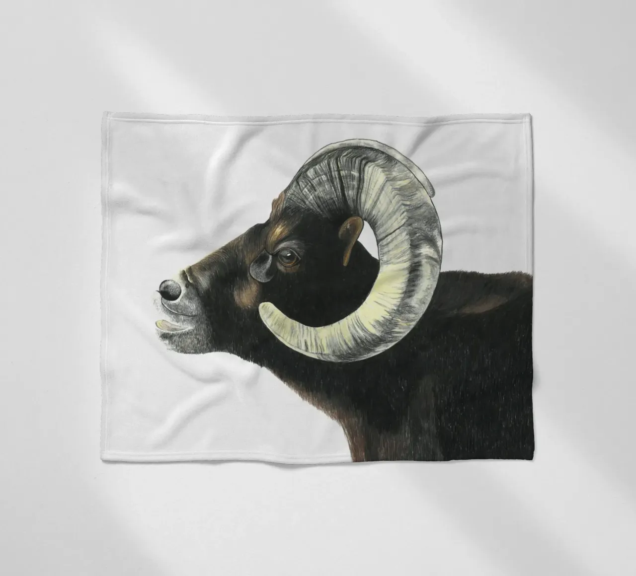 Widder Fleecedecke von PENCILS & TALES