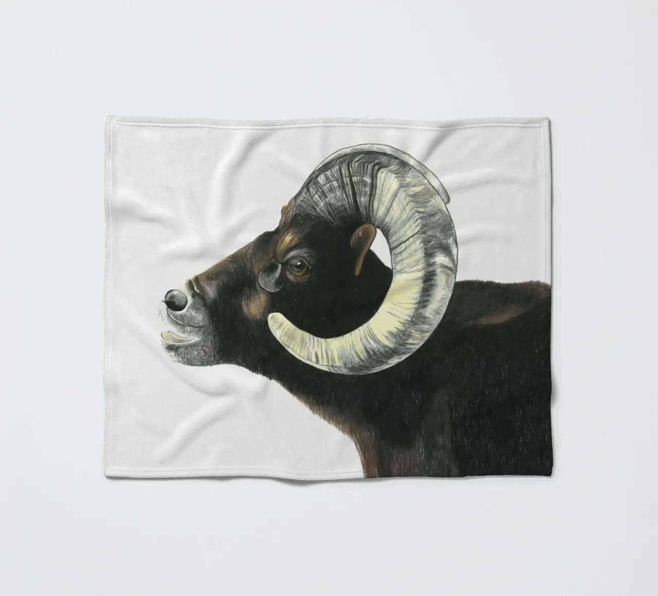 Widder Fleecedecke von PENCILS & TALES