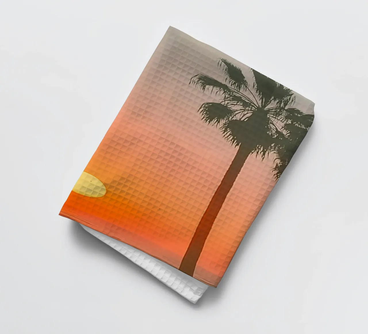 Retro Palm Beach torchon de Moon  Bloom