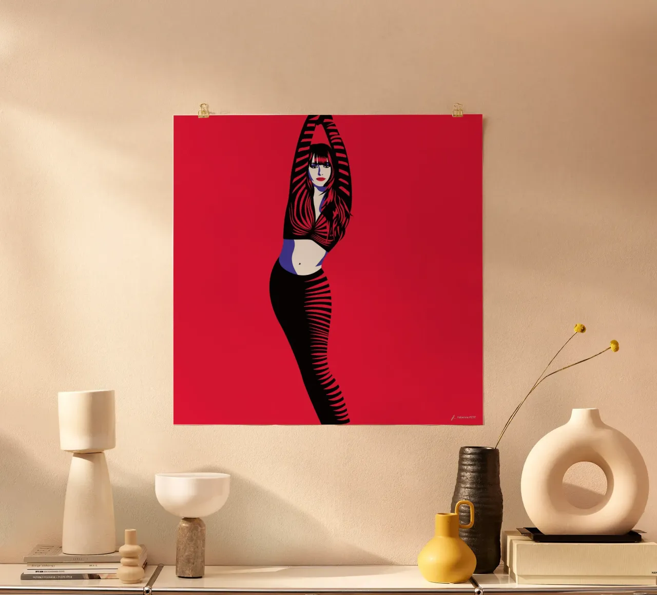 Almodovar poster da Fabienne Petit