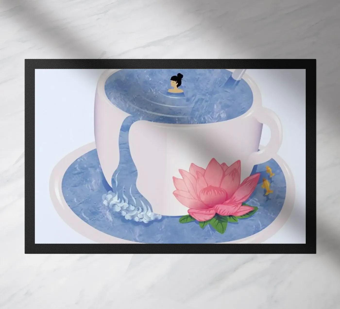 Relax deurmat van Laura O'Connor