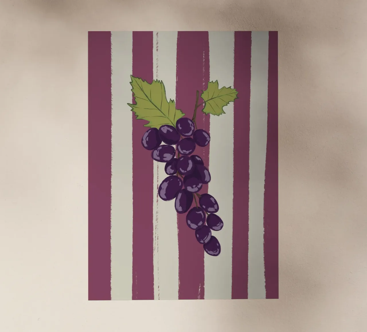 Uva su strisce viola pellicola backlit da Sixmai