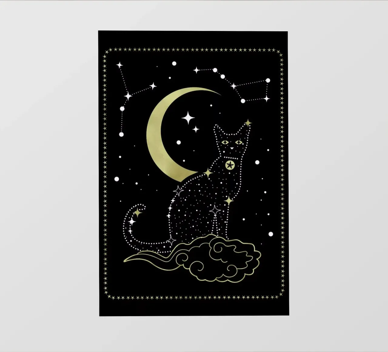 Cat Constellation pellicola backlit da cafelab