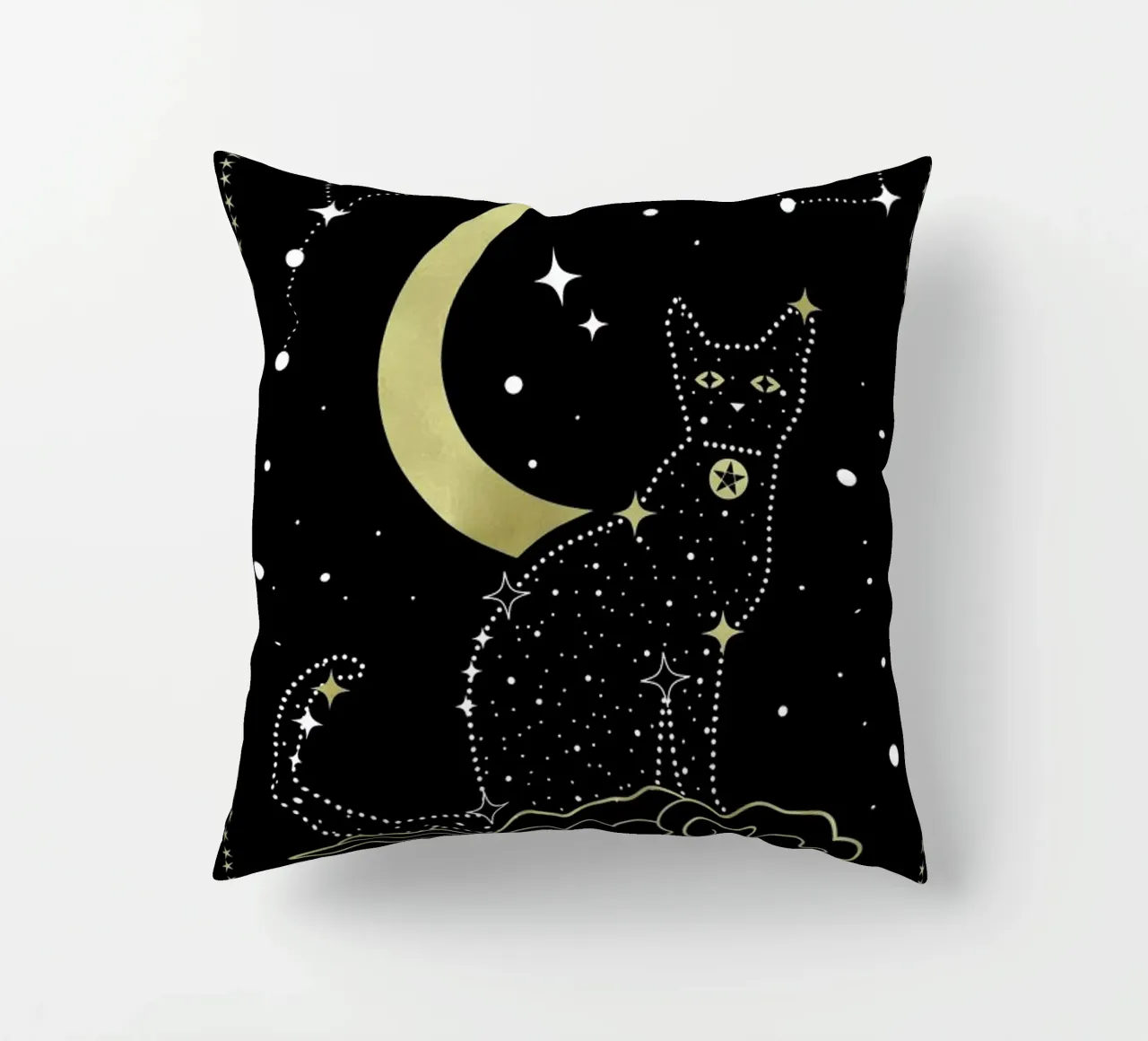 Cat Constellation cuscino da cafelab