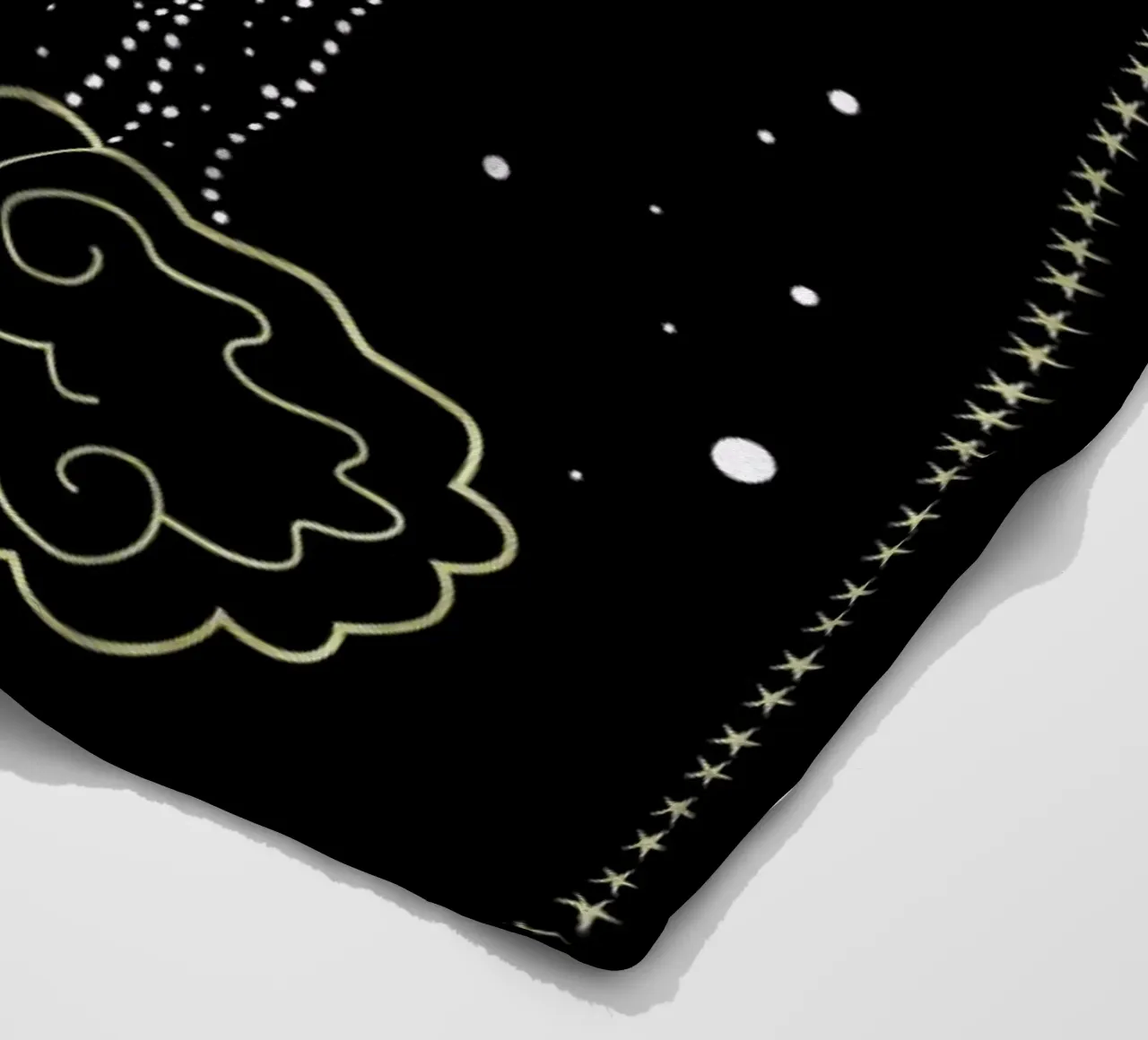 Cat Constellation coperta in pile da cafelab
