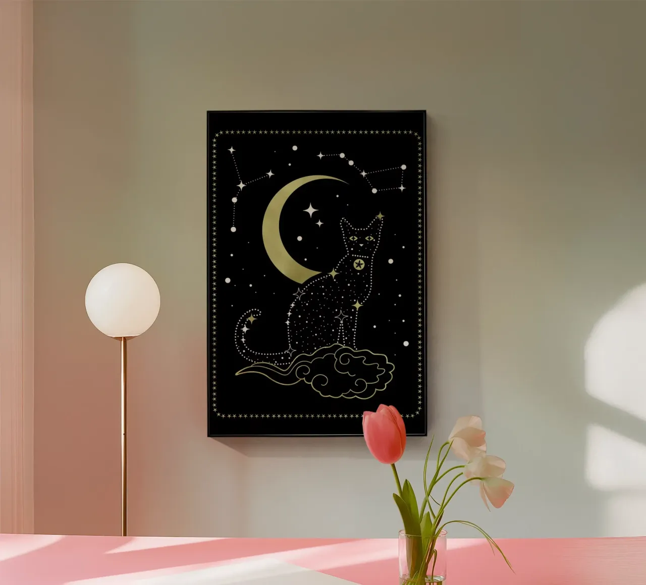 Cat Constellation plexiglass da cafelab