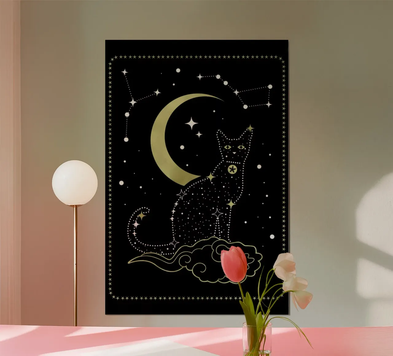 Cat Constellation carta hahnemühle da cafelab