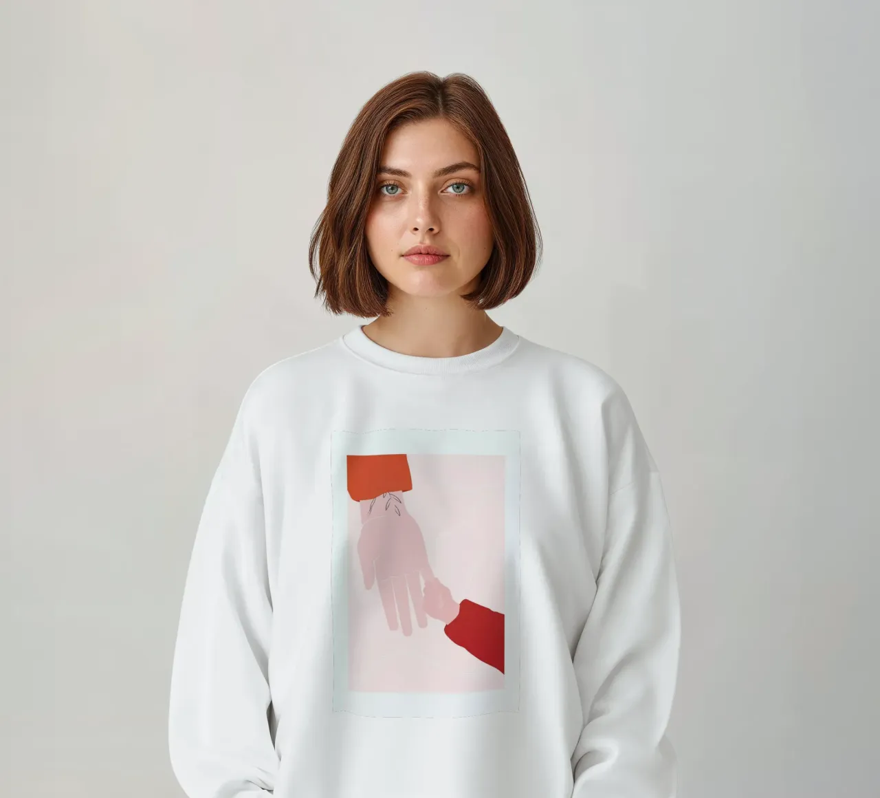 Touched. sweatshirt by vonkopfbisfuss x JUNIQE