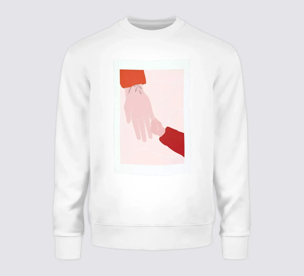 Touched. sweatshirt by vonkopfbisfuss x JUNIQE
