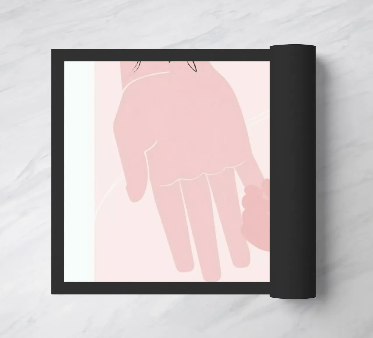 Touched. doormat by vonkopfbisfuss x JUNIQE