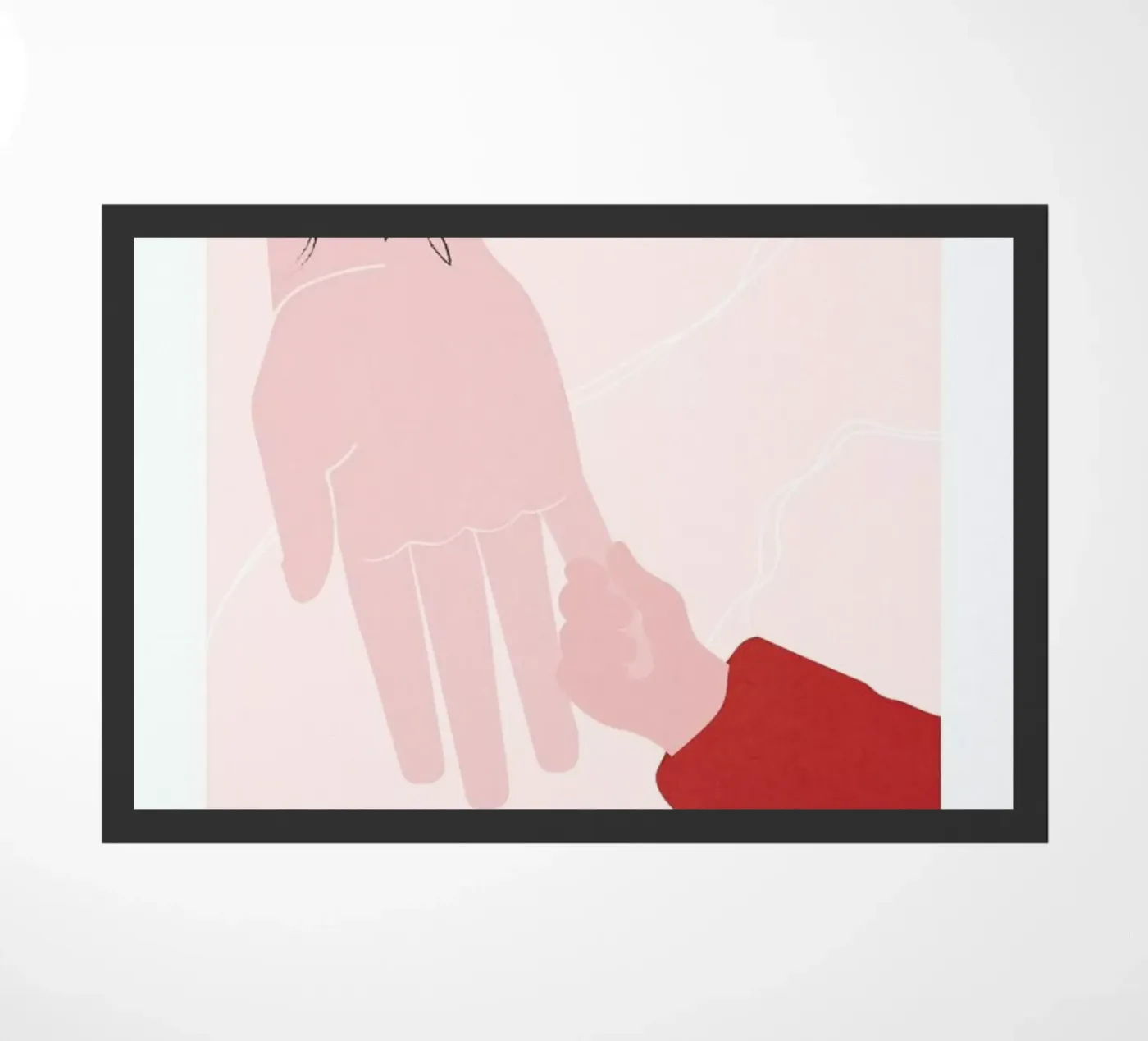 Touched. deurmat van vonkopfbisfuss x JUNIQE