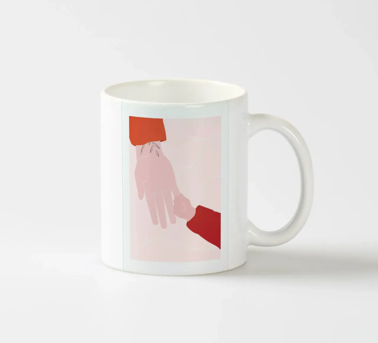 Touched. tazza in ceramica da vonkopfbisfuss x JUNIQE