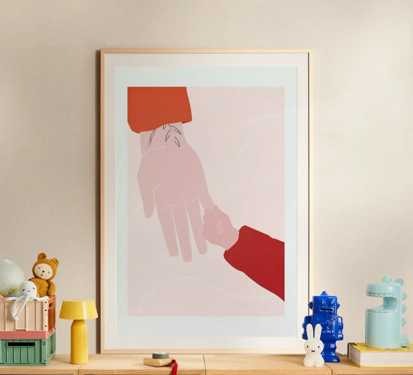 Touched. Poster von vonkopfbisfuss x JUNIQE