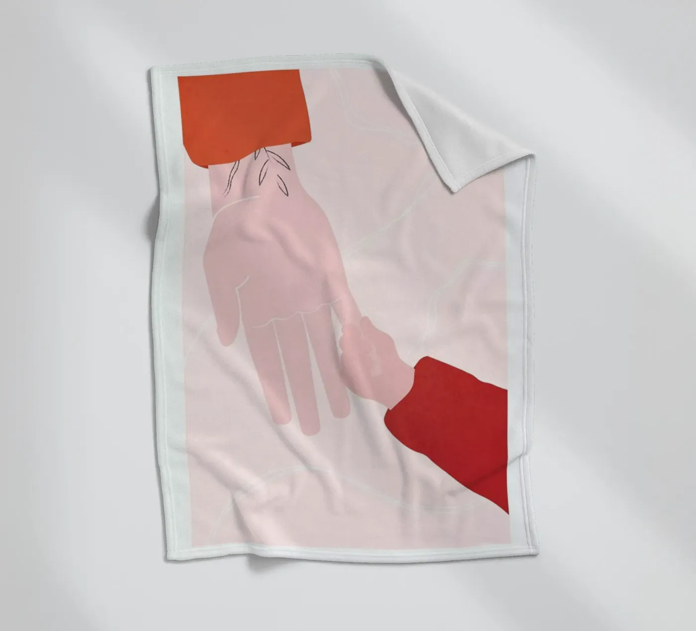 Touched. fleecedeken van vonkopfbisfuss x JUNIQE