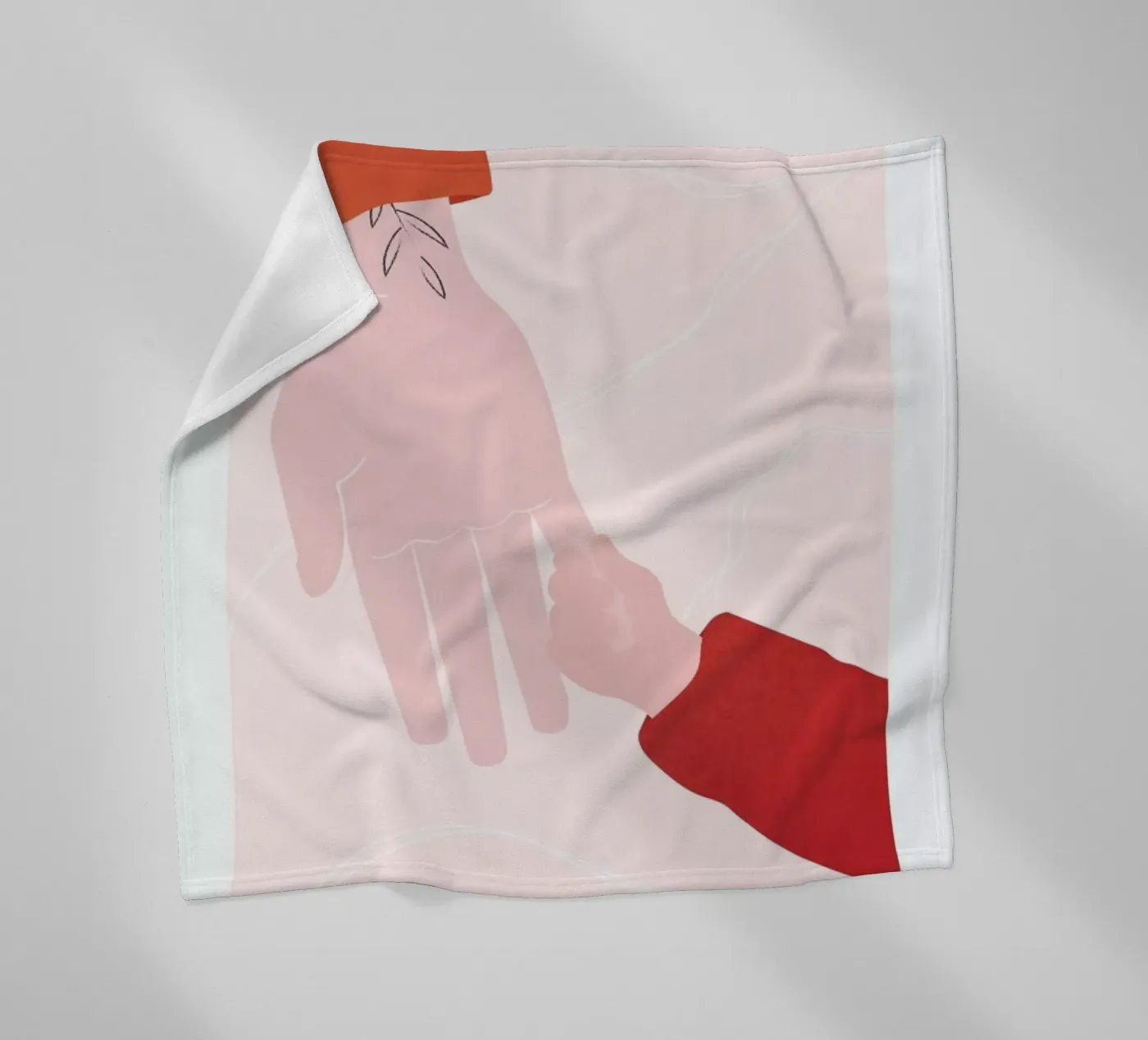 Touched. fleecedeken van vonkopfbisfuss x JUNIQE