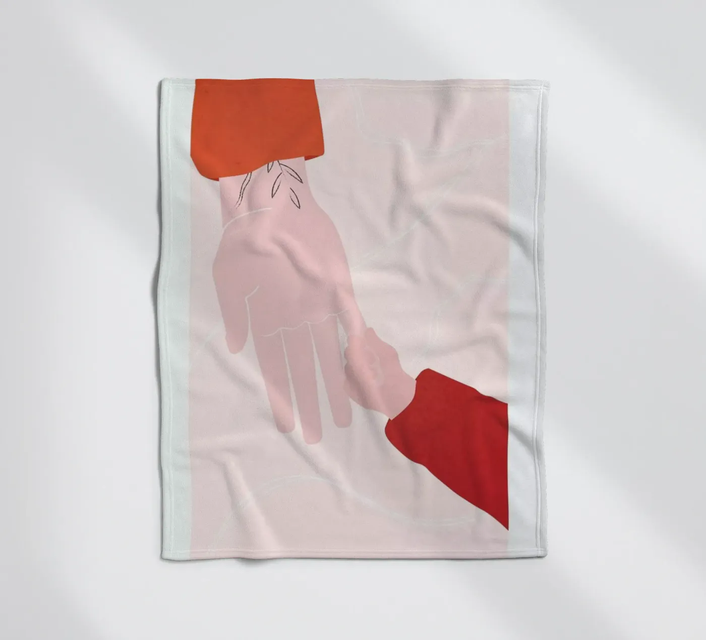 Touched. fleecedeken van vonkopfbisfuss x JUNIQE