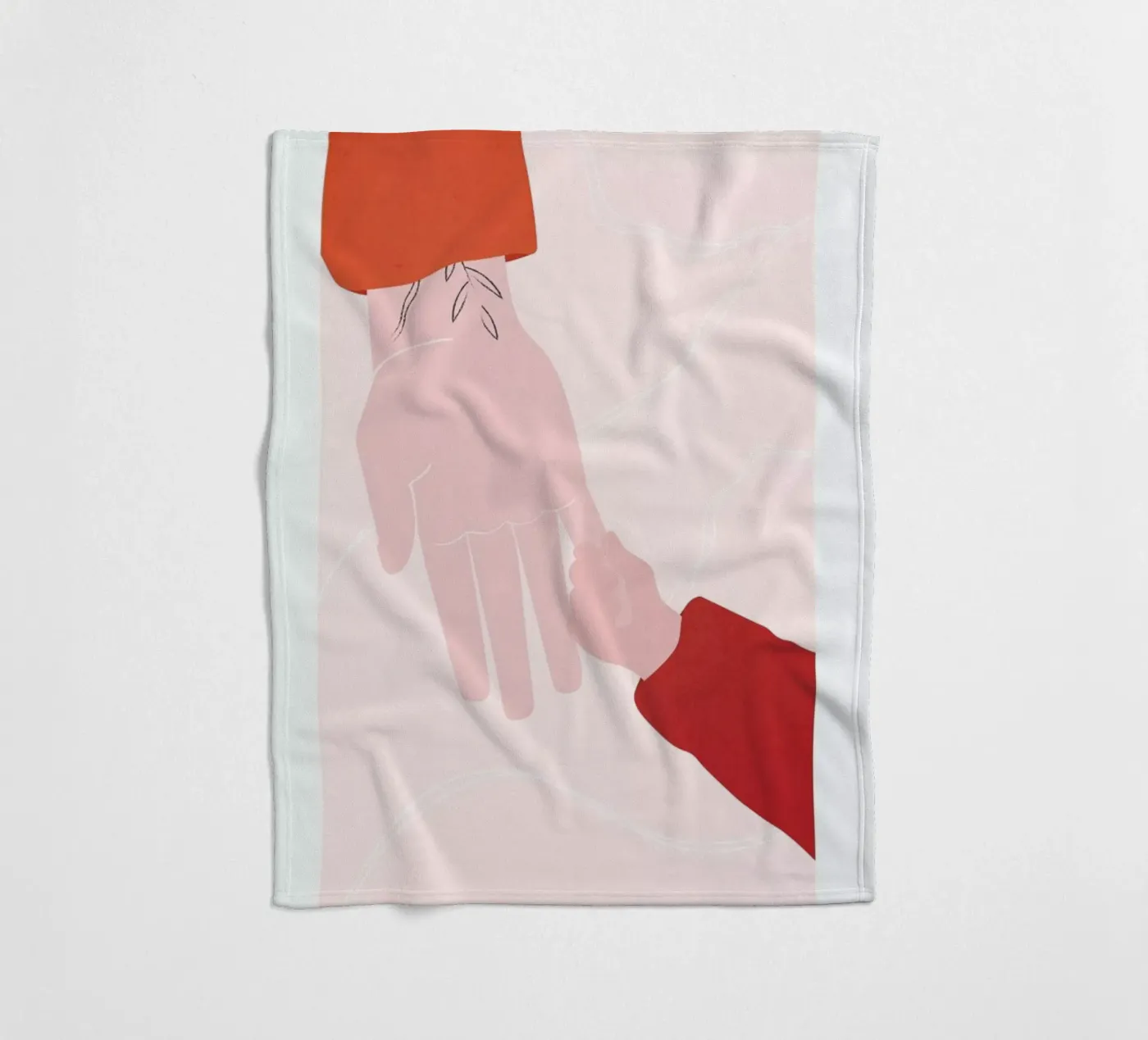 Touched. fleecedeken van vonkopfbisfuss x JUNIQE