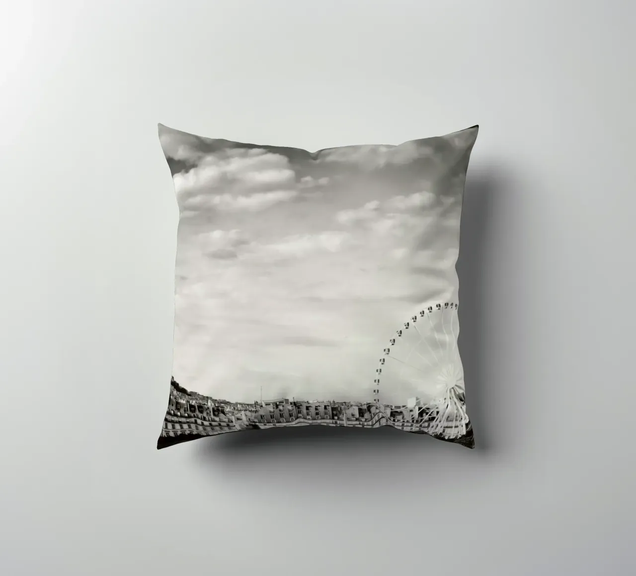 Paris Skyline cuscino da Anja Hebrank Photography