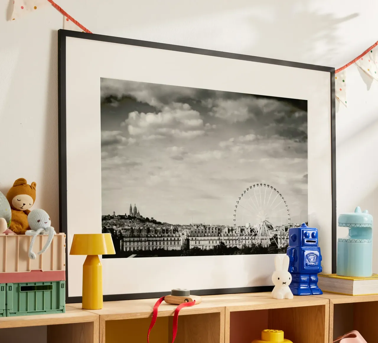 Paris Skyline carta hahnemühle da Anja Hebrank Photography