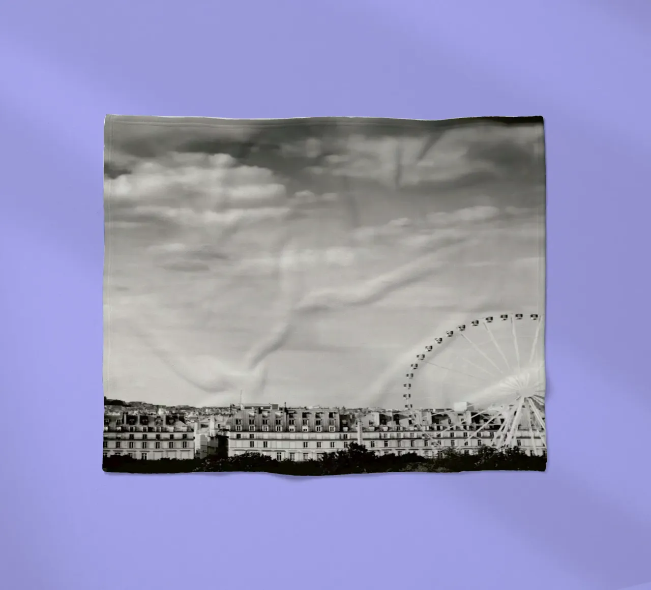Paris Skyline coperta in pile da Anja Hebrank Photography