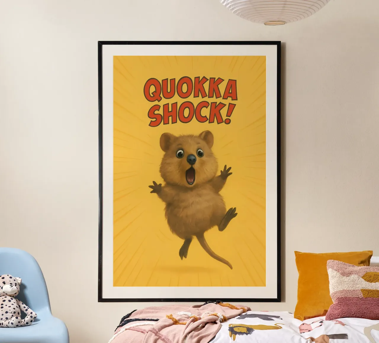 Meme divertente sui Quokka poster da Funny Humor Art