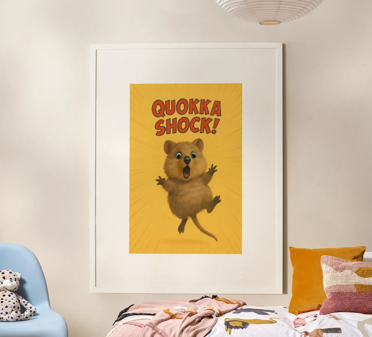 Meme divertente sui Quokka poster da Funny Humor Art