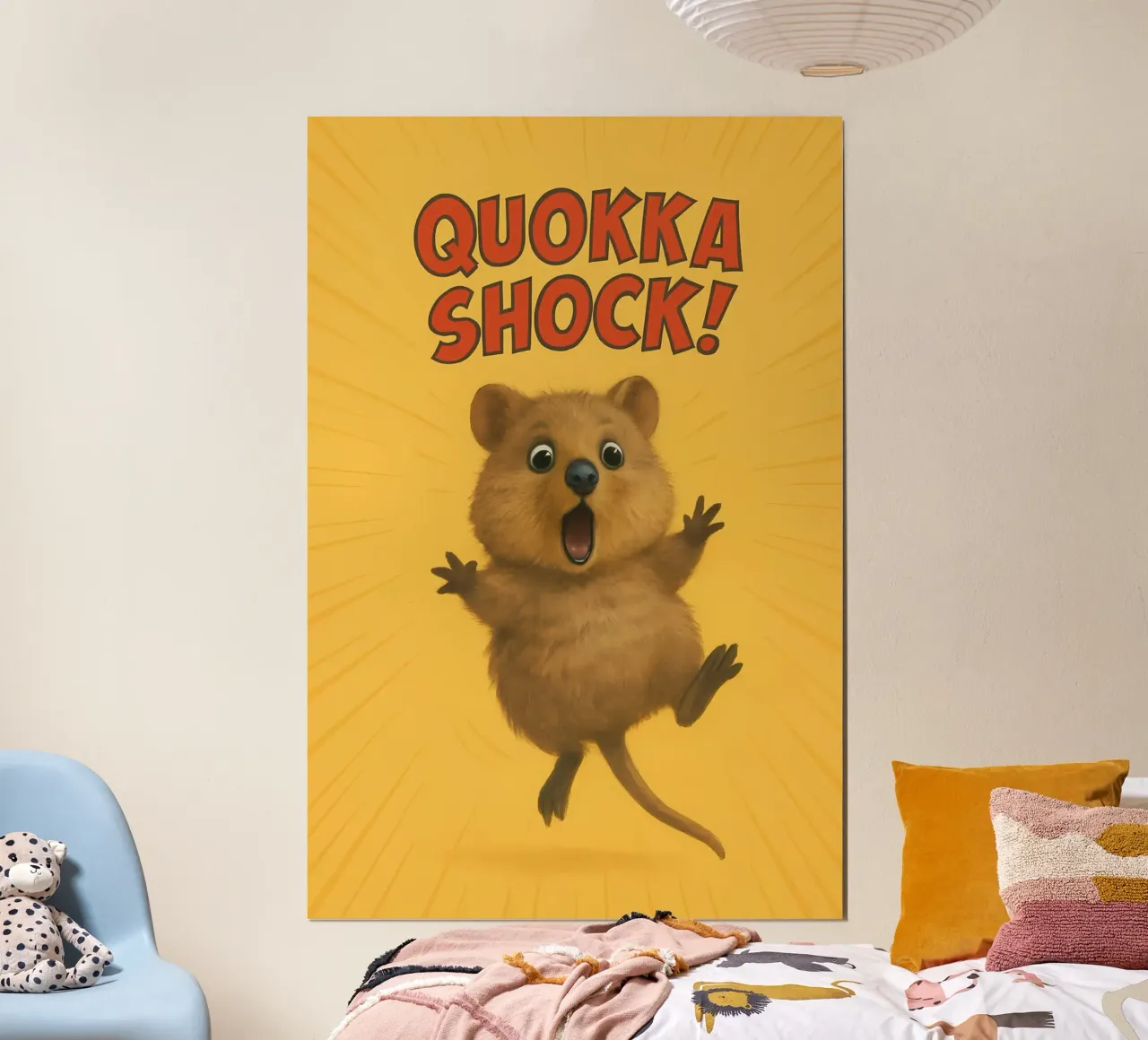 Meme divertente sui Quokka poster da Funny Humor Art