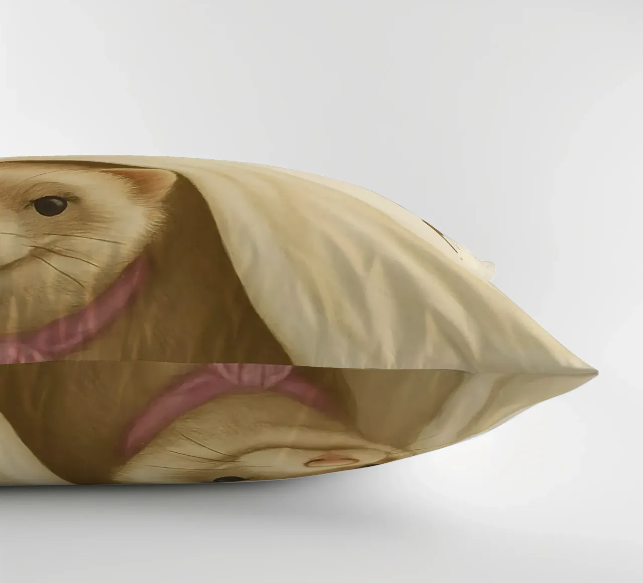 Funny Ferret Meme cuscino da Funny Humor Art