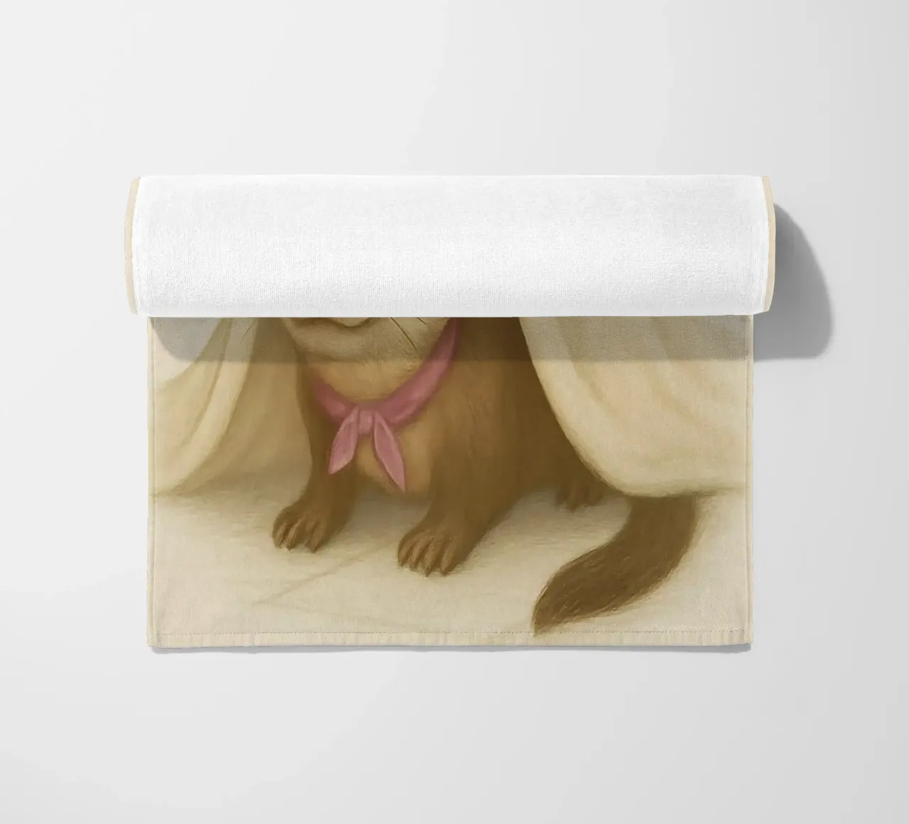 Funny Ferret Meme telo mare da Funny Humor Art