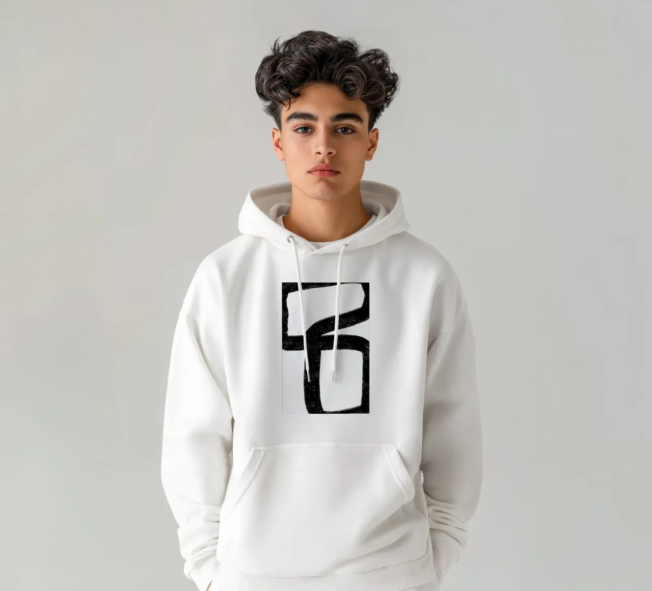 Eight felpa con cappuccio da Graphite