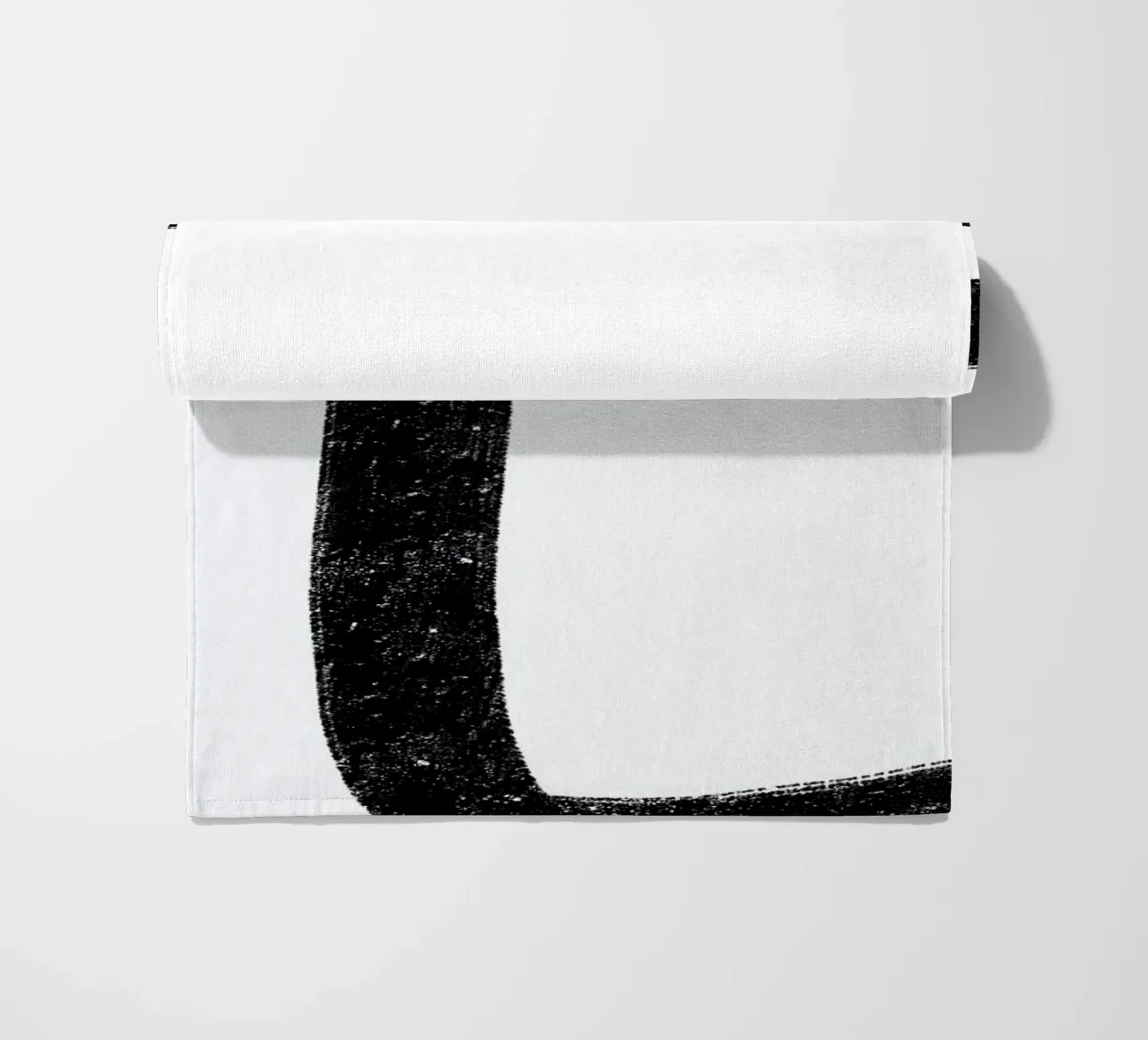 Eight beach towel by Graphite