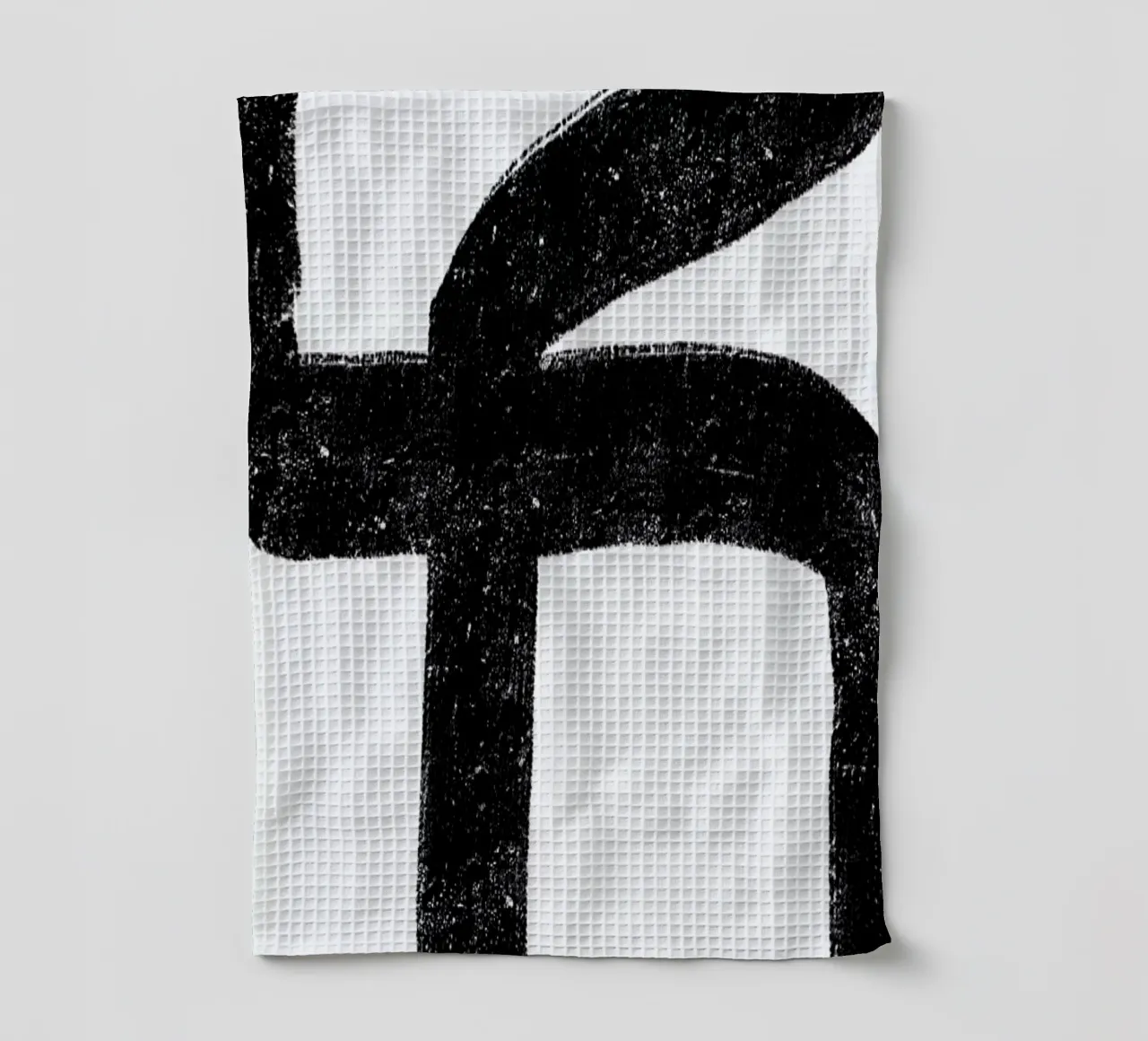 Eight theedoek van Graphite
