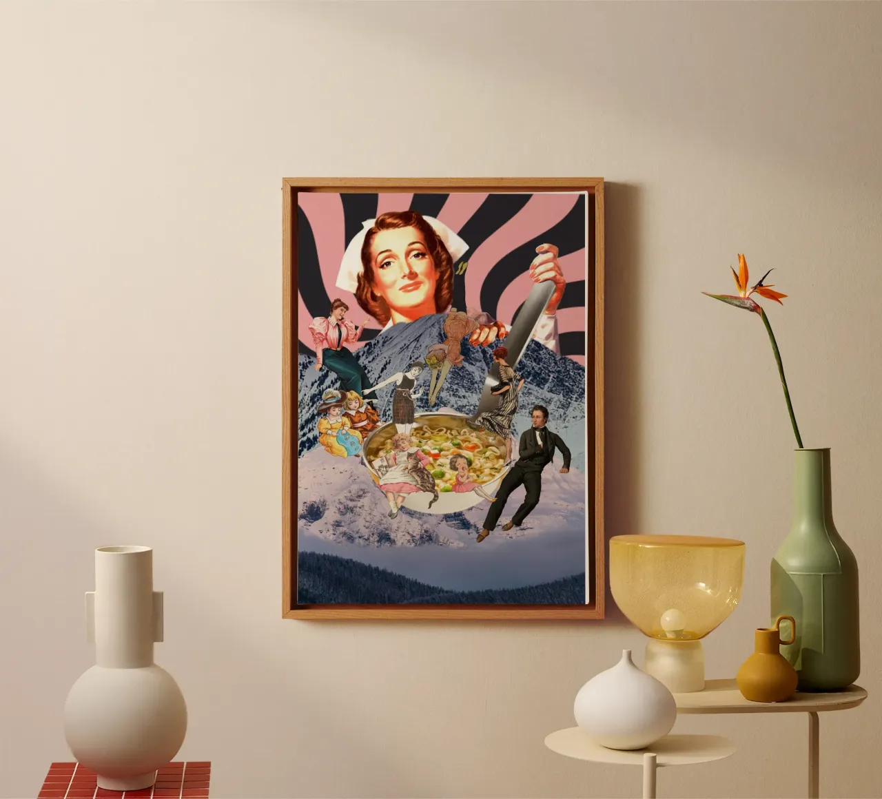 Patiënten soep canvas met Baklijst van lipecobr