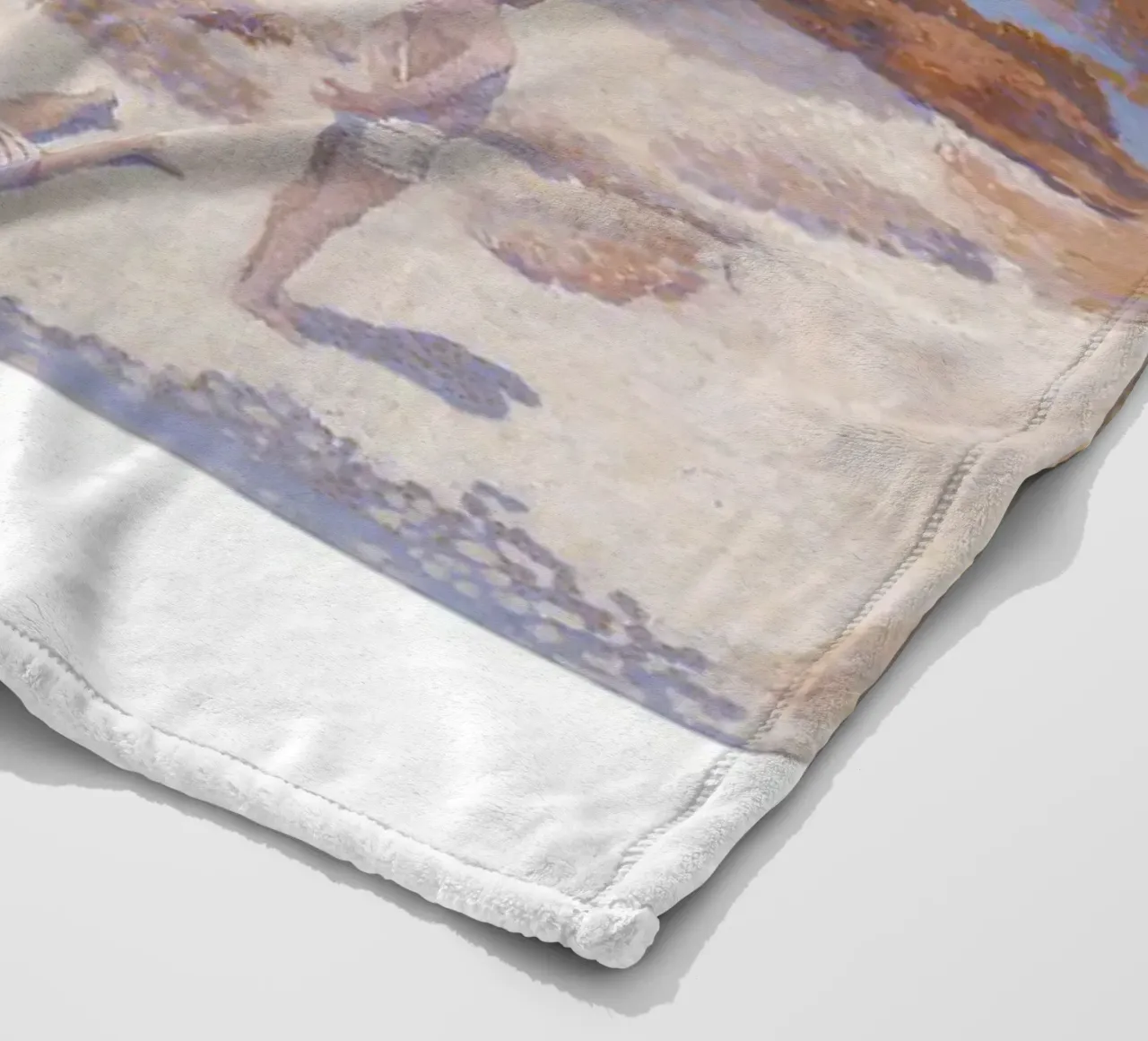 Henri-Edmond Cross Figure puntiniste da spiaggia coperta in pile da NorwesClub