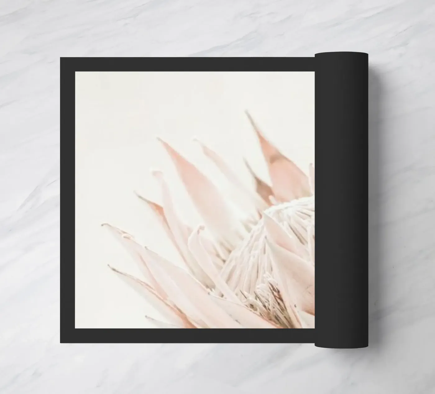 Protea Fußmatte von Monika Strigel