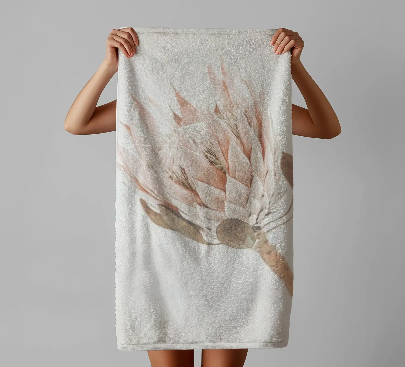 Protea badhanddoek van Monika Strigel