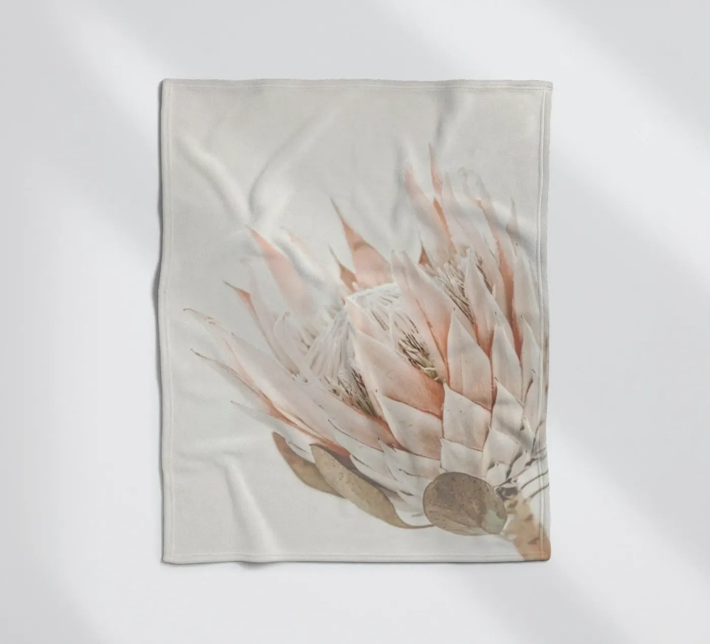 Protea plaid polaire de Monika Strigel