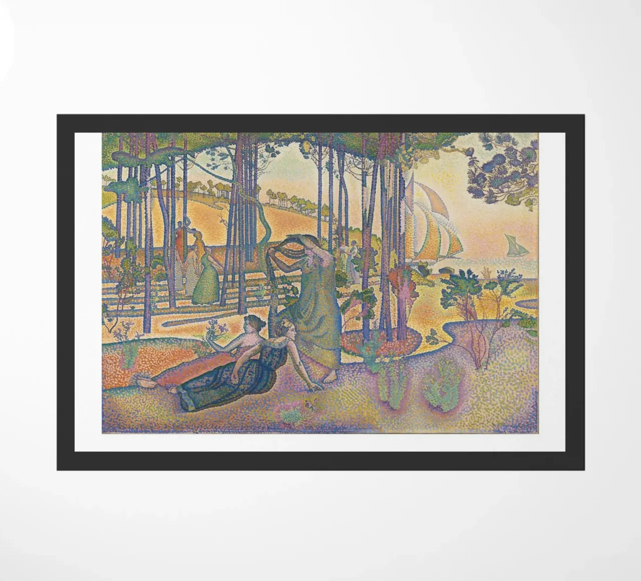 Henri-Edmond Cross Pointillist L'aria della sera zerbino da NorwesClub