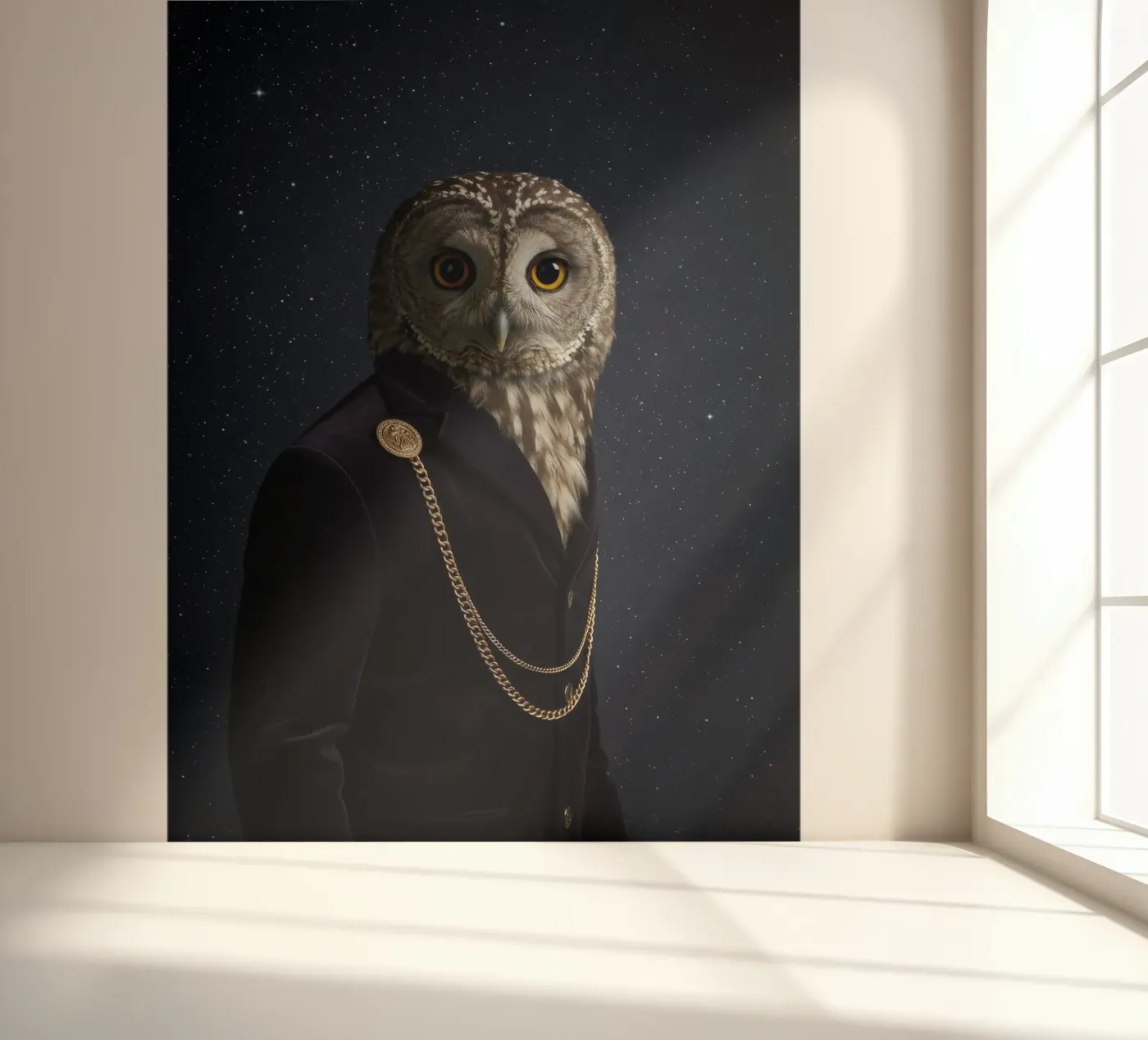 Fashion Owl photo wallpaper by Pawtrait Studio