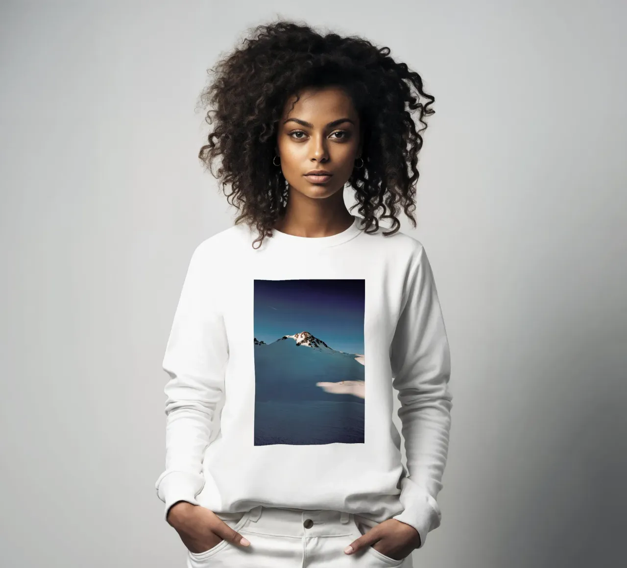 Snowy Sundown Vibes felpa da Sebastian Hilgetag