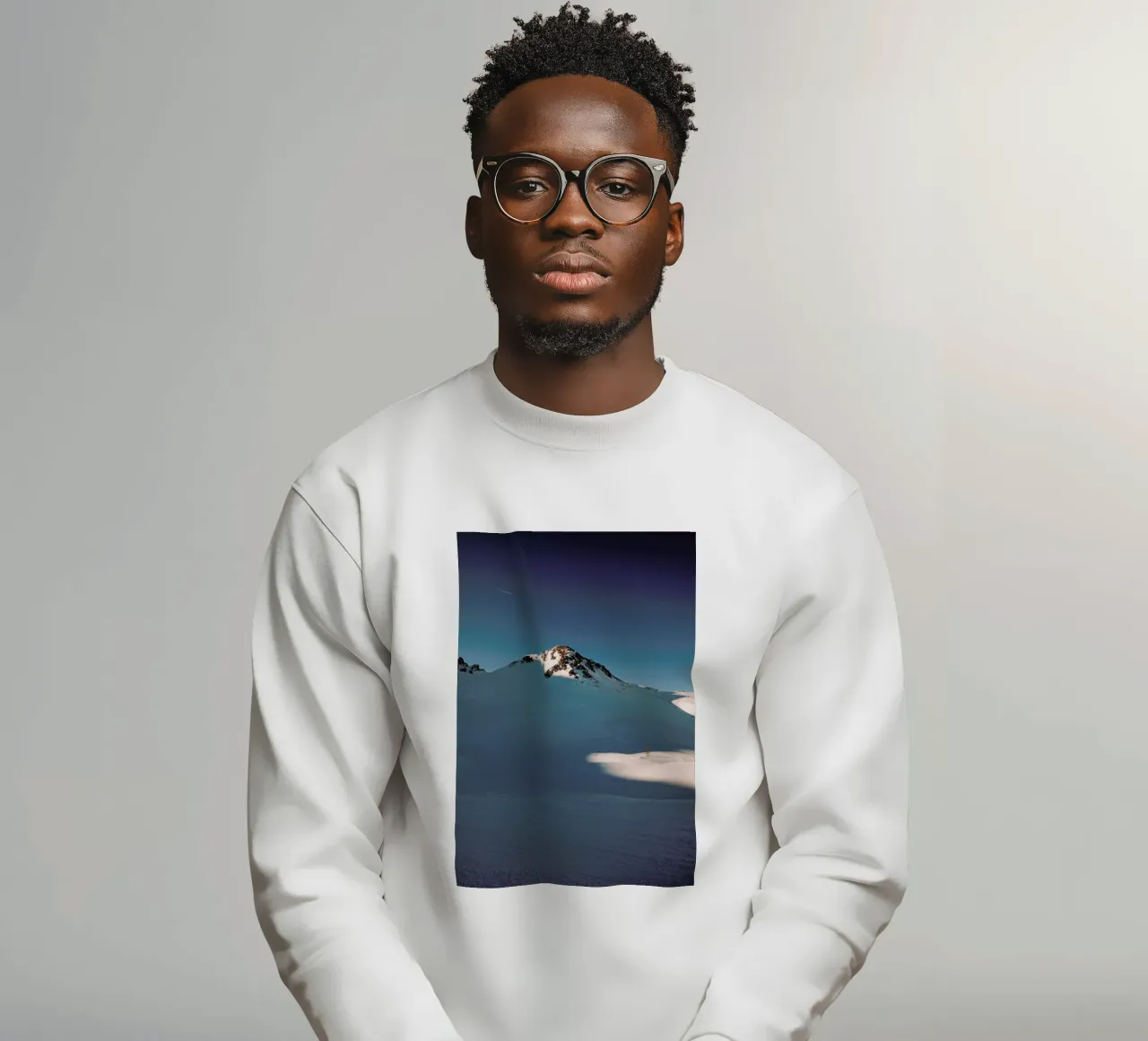 Snowy Sundown Vibes felpa da Sebastian Hilgetag