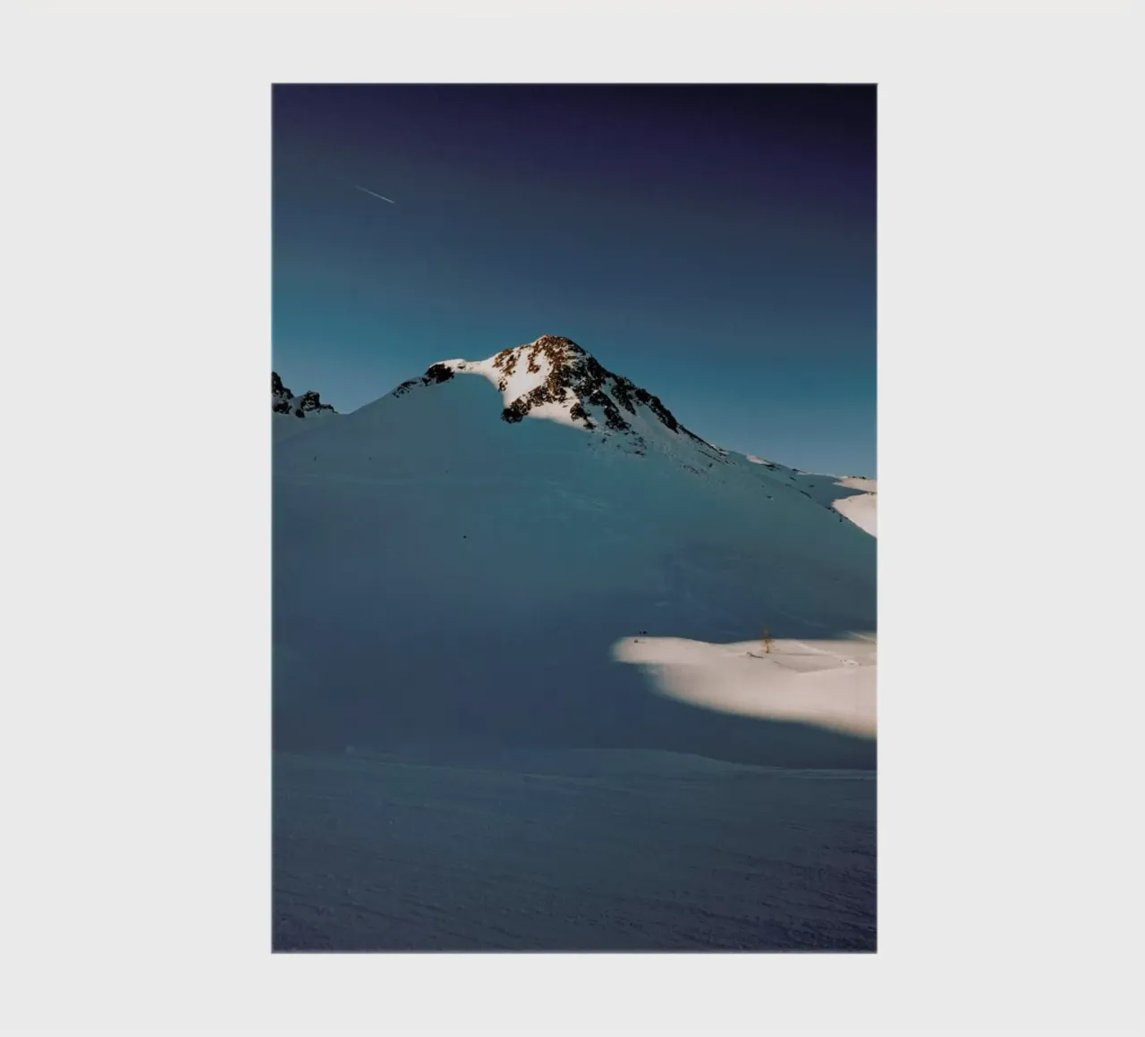 Snowy Sundown Vibes notebook by Sebastian Hilgetag