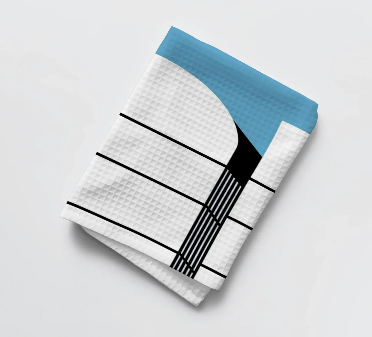 Bauhaus Geometric Pattern Abstract Print 1919 paño de cocina de NorwesClub