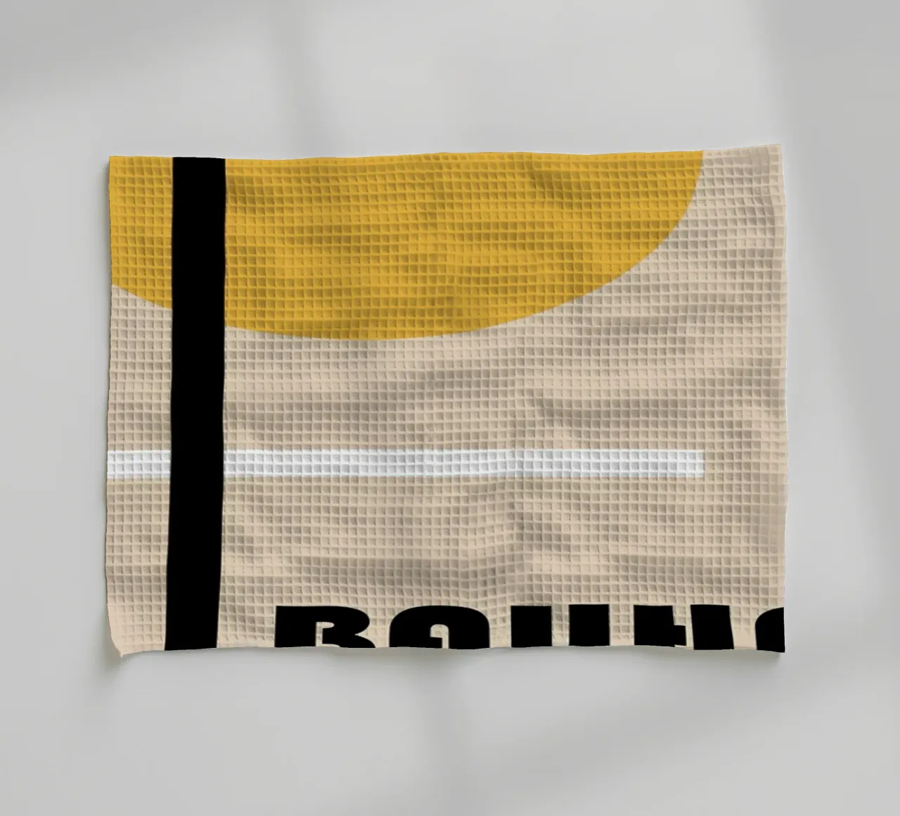Manifesto per la mostra Bauhaus del cerchio geometrico 1923 canovaccio da cucina da NorwesClub