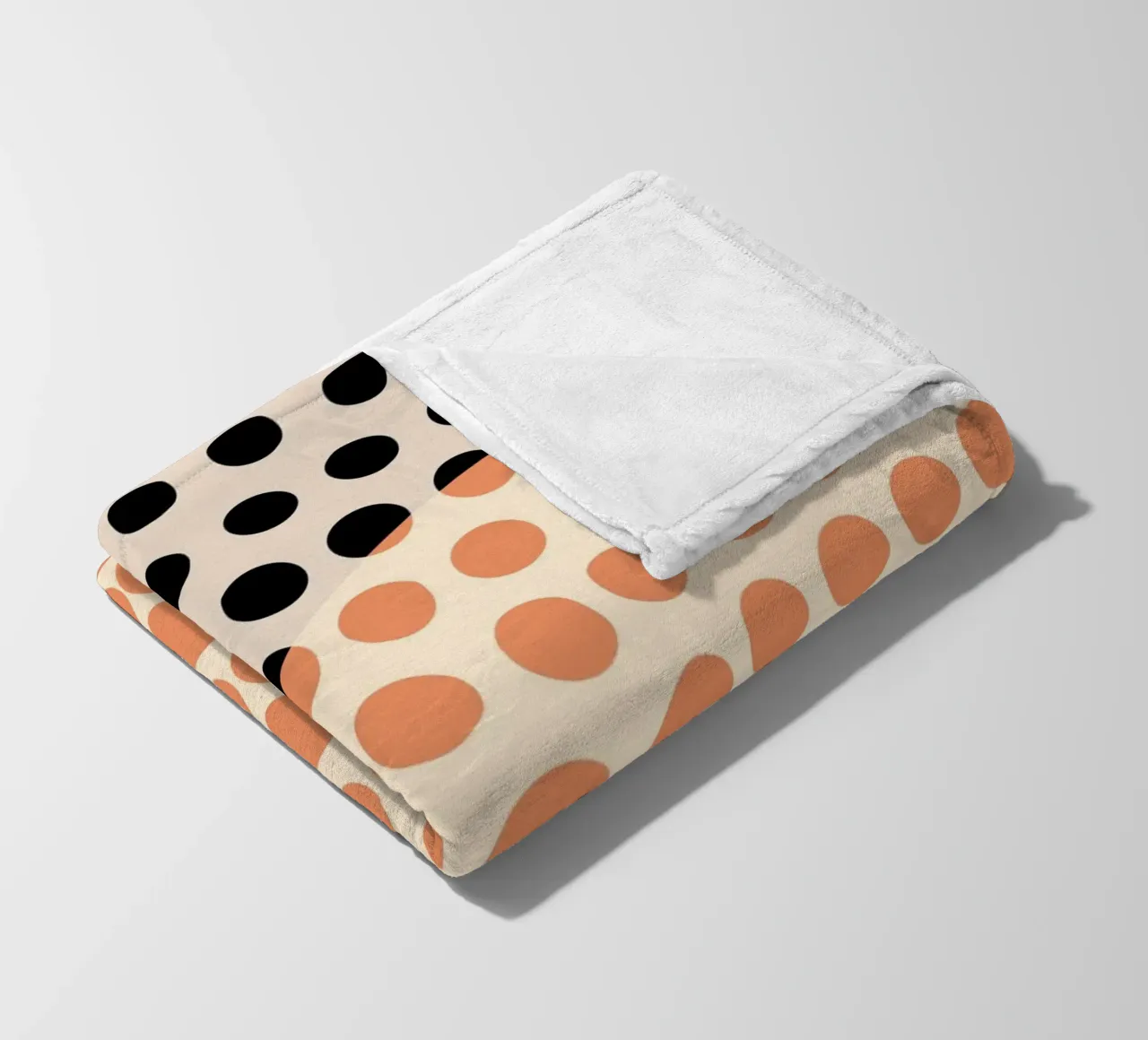Bauhaus Geometric Circles Abstract Print 1919 fleece blanket by NorwesClub