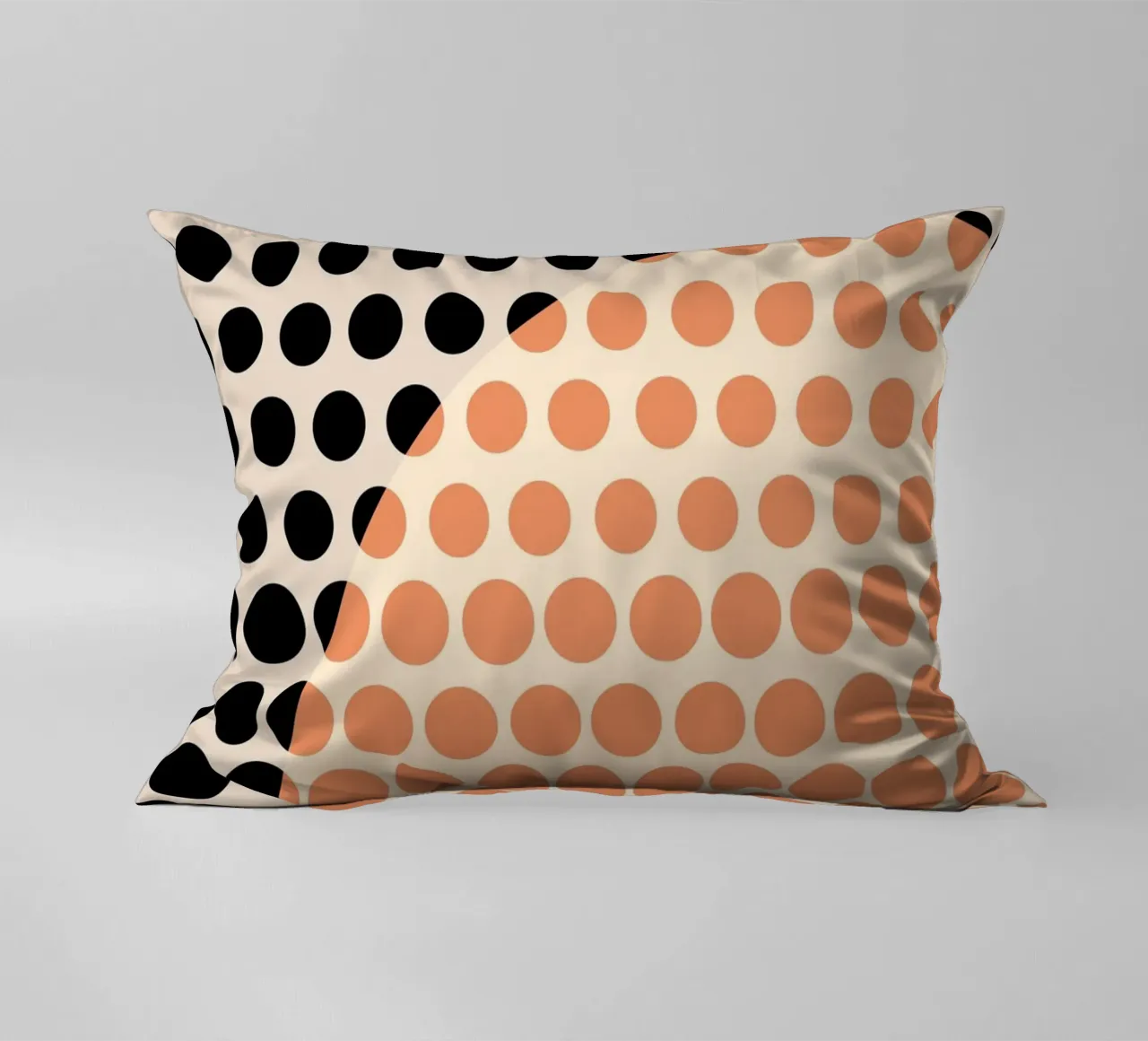 Bauhaus Geometric Circles Abstract Print 1919 decorative cushion by NorwesClub